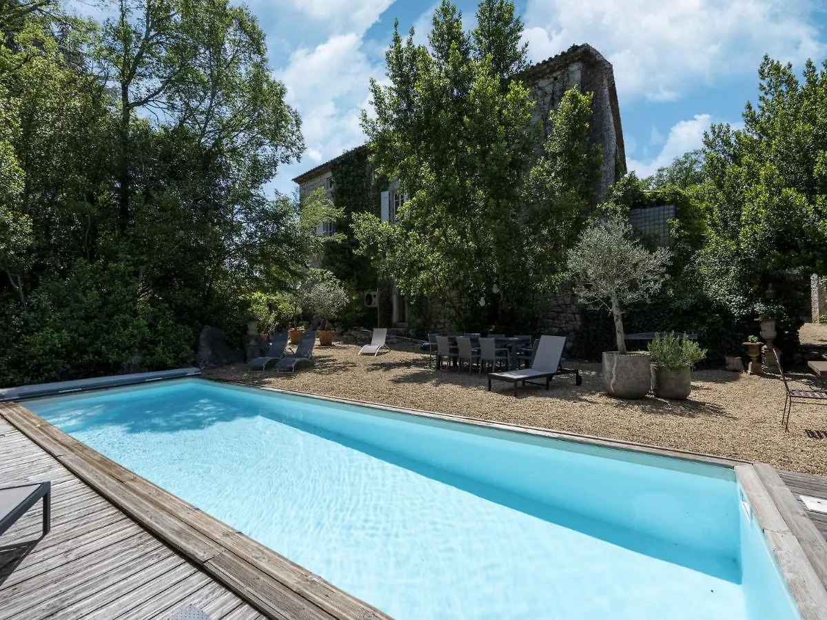 Beautiful Holiday Home With Private Pool Labeaume France